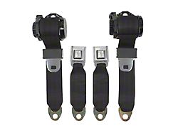 Corvette Seat Belt Set, Single Retractor, Coupe, 1978-1982