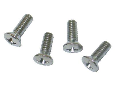 Corvette Seat Bottom Catch Nut Plate Screws, 1967