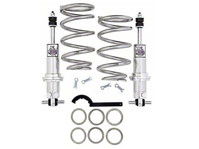 Corvette Shark Bite Front Coilover Suspension Kit, Double Adjustable Shocks, Big Block, 1963-1982