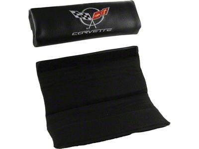 Corvette Shoulder Belt Pads With C5 Logo
