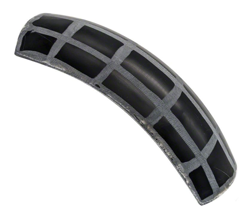 Ecklers Side Exhaust Cover Heat Shields; Fiberglass (65-67