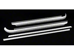 Side Exhaust Covers; Unpainted (63-67 Corvette C2)