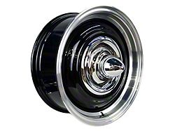 Smoothie Wheel Bullet Style Cap; Chrome 