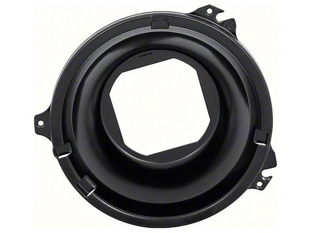 Square Hole Outer Bracking Mounting Bucket; Driver Side (58-82 Corvette C1, C2 & C3)