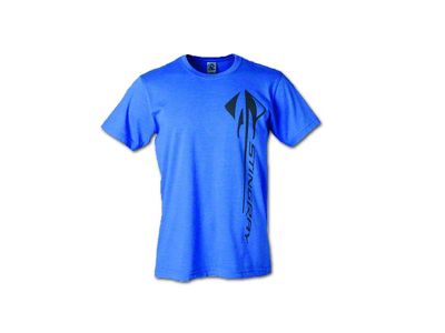 Corvette Stingray Vertical T-Shirt, Heather Royal