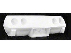 Stock Design Rear Bumper; TruFlex Black (1975 Corvette C3)