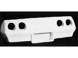 Stock Design Rear Bumper; TruFlex Black (1974 Corvette C3)