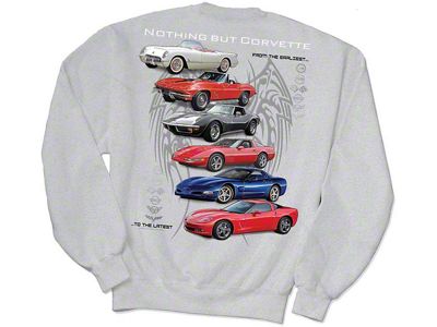 Corvette Sweatshirt, Nothing But Corvette