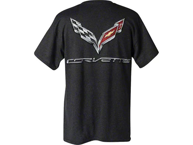 Corvette T-Shirt, C7 Flag Logo