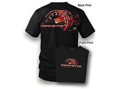 Corvette T-Shirt, Redline