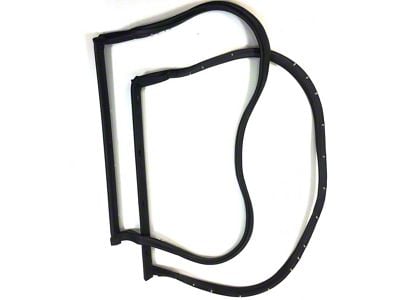 T-Top Weatherstrip Kit; 18-Pins; Latex; Driver and Passenger Side (78-82 Corvette C3)