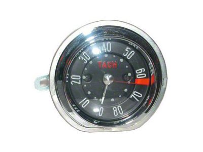 Corvette Tachometer, 8000 RPM, With Distributor Drive, 1958 (Convertible)