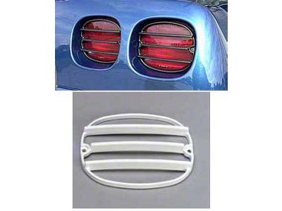 Corvette Taillight Louvers, Altec Phantom, Painted In Factory Colors, 1991-1996