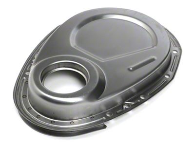 Timing Chain Cover; Unpainted (55-95 Small Block V8 Corvette C1, C2, C3 & C4, Excluding LT1)