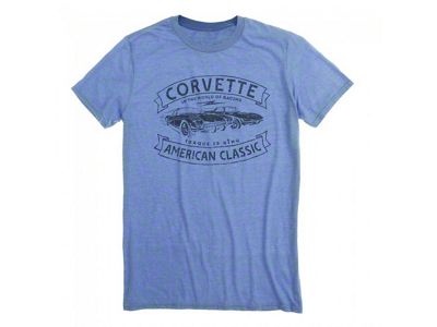 Corvette Torque Is King Tee, Heather Royal