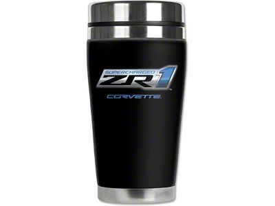 Corvette Travel Mug Mugzie Hot Or Cold With ZR1 Logo