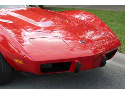 Turn Signal Covers; Smoked (80-82 Corvette C3)