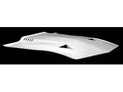 Twin NACA Duct Turbo Hood; Unpainted (77-82 Corvette C3)