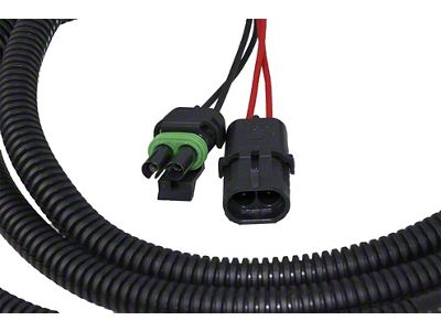 Corvette Underhood Light Wiring Harness,With Switch,1984Late - 1996