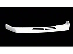 Vader Style Front Chin Spoiler; TruFlex Black (84-90 Corvette C4)
