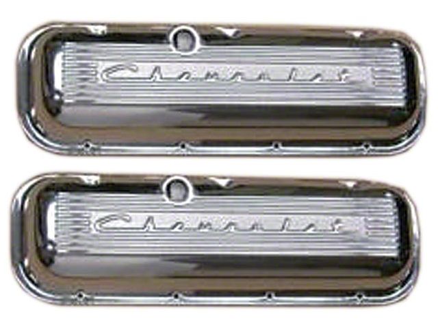 Valve Covers, Big Blk, Alum,,w/Polished Finish, 65-74