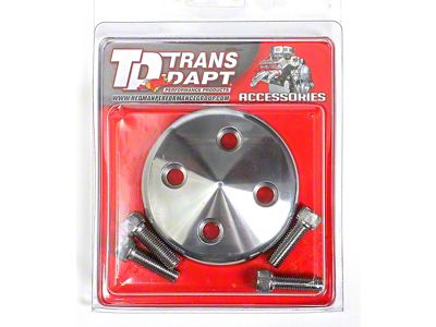 Water Pump Pulley Nose; Polished Aluminum (57-68 Small Block V8 Corvette C1, C2 & C3 w/ Short Water Pump)
