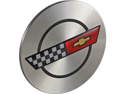 Wheel Center Cap (1986 Corvette C4; 1988 Corvette C4 w/ 16-Inch Wheels; 1990 Corvette C4)