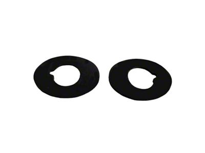 Windshield Wiper Bezel Gaskets; Unbeaded (56-62 Corvette C1)