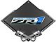 Corvette ZR1 Supercharged Emblem Metal Sign Black Carbon Fiber Crossed Pistons 25 X 19