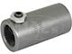 Coupler, Steering Gearbox, Steel, Smooth Bore, Borgeson, 11/16-36 Spline X 3/4 Smooth Bore