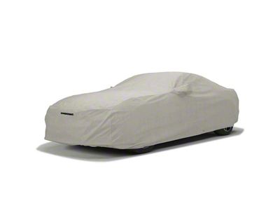 Covercraft Custom Car Covers 3-Layer Moderate Climate Car Cover with 1 Mirror Pockets; Gray (68-77 Corvette C3)
