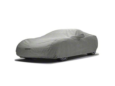 Covercraft Custom Car Covers 5-Layer Indoor Car Cover with 1 Mirror Pockets; Gray (68-77 Corvette C3)