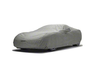 Covercraft Custom Car Covers 5-Layer Indoor Car Cover with 2 Mirror Pockets; Gray (63-67 Corvette C2 Coupe)