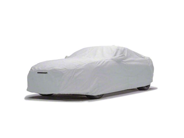 Covercraft Custom Car Covers 5-Layer Softback All Climate Car Cover; Gray (54-55 Corvette C1)