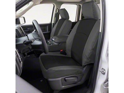 Covercraft Precision Fit Seat Covers Endura Custom Second Row Seat Cover; Black/Charcoal (71-81 Camaro)
