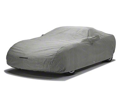 Covercraft Custom Car Covers 5-Layer Indoor Car Cover; Gray (28-31 Model A Closed Cab Pickup w/ Sidemounts)