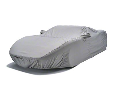 Covercraft Custom Car Covers Polycotton Car Cover; Gray (28-31 Model A Sport Coupe)