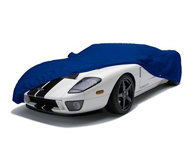 Covercraft Custom Car Covers Sunbrella Car Cover; Pacific Blue (28-31 Model A Deluxe Delivery Sedan)