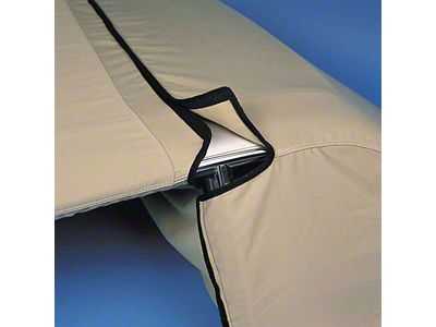 Covercraft Flannel Custom Hardtop Cover; Tan (55-57 Thunderbird)
