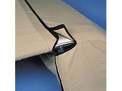 Covercraft Flannel Custom Hardtop Cover; Tan (89-96 Corvette C4 Hardtop, Excluding ZR-1)