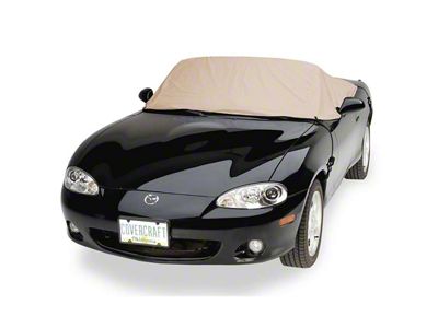 Covercraft WeatherShield HP Convertible Top Interior Cover; Taupe (63-67 Corvette C3 Convertible)