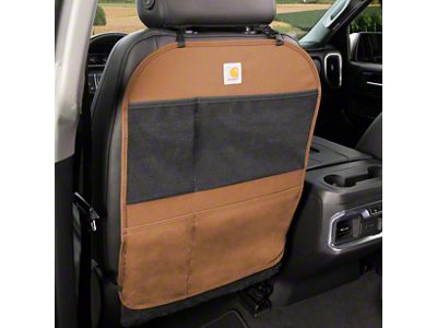 Covercraft Carhartt Seatback Organizer; Brown (Universal; Some Adaptation May Be Required)