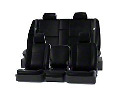 Covercraft Precision Fit Seat Covers Leatherette Custom Front Row Seat Covers; Black (91-02 Firebird)