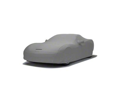 Covercraft Custom Car Covers Form-Fit Car Cover; Silver Gray (86-90 Corvette C4 Convertible)