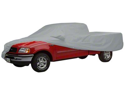 Covercraft Custom Car Covers Polycotton Car Cover with 2 Mirror Pockets; Gray (67-68 Mustang GT500 Coupe)