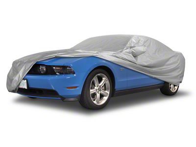Covercraft Custom Car Covers Reflectect Car Cover without Mirror Pockets; Silver (71-73 Mustang Coupe, Convertible)