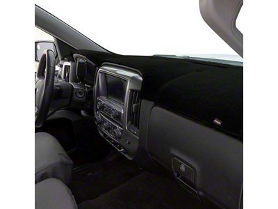 Covercraft Original DashMat Custom Dash Cover; Black (90-93 Corvette C4 w/ Climate Sensor)