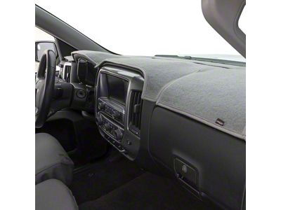 Covercraft Original DashMat Custom Dash Cover; Grey (90-93 Corvette C4 w/ Climate Sensor)