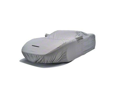 Covercraft Custom Car Covers Polycotton Car Cover with 1 Mirror Pocket; Gray (63-67 Corvette C2 Convertible)