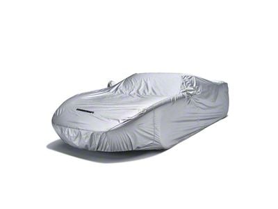 Covercraft Custom Car Covers Reflectect Car Cover with 1 Mirror Pockets; Silver (68-77 Corvette C3)
